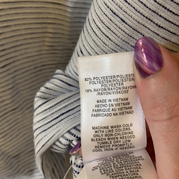 Jones New York casual textured top NWT - Picture 5 of 6